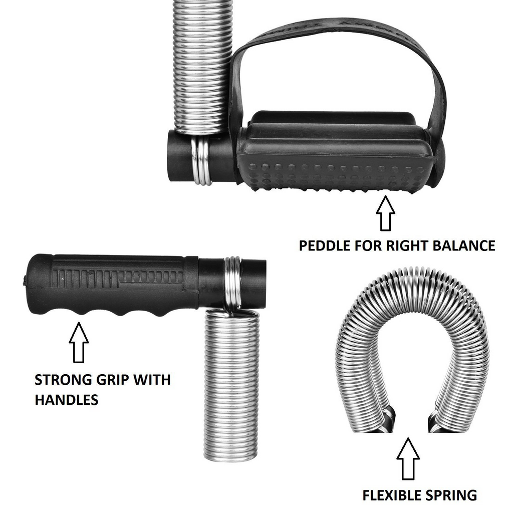 Foot Pedal Resistance Band - Double Spring