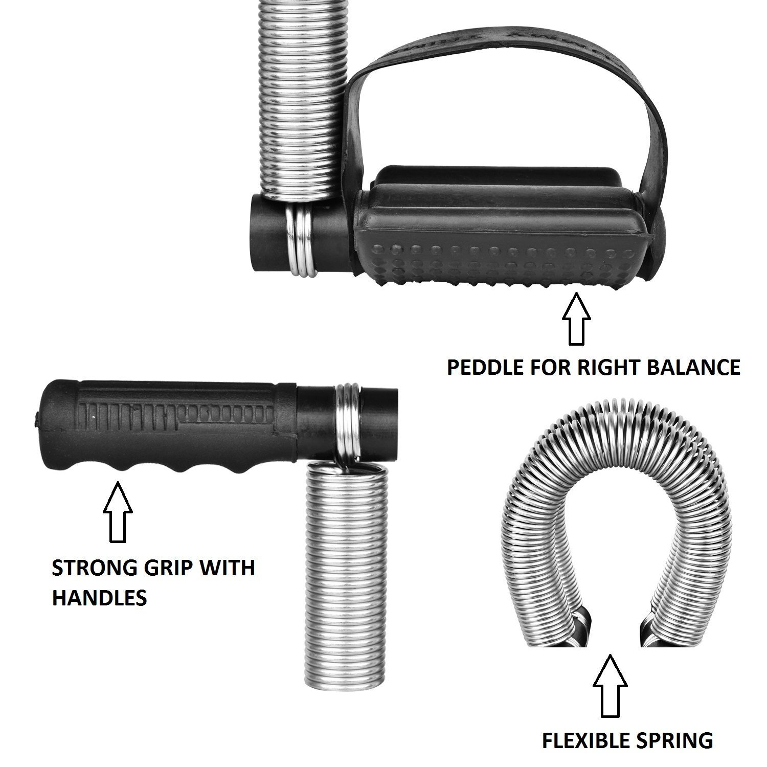 Foot Pedal Resistance Band - Double Spring