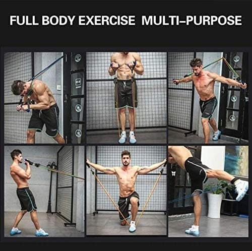 Resistance Bands Set | 11pcs Latex Pull Rope