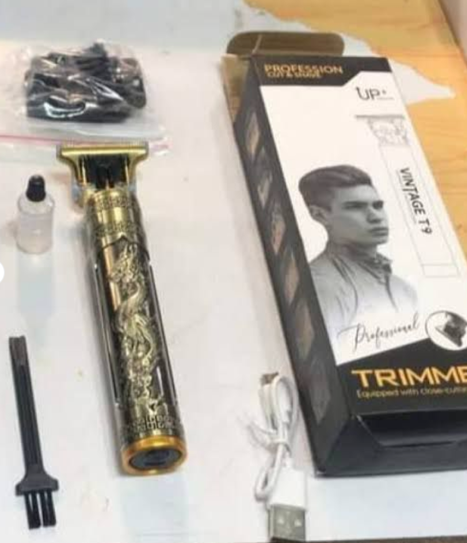 T9 Trimmer For Men Hair  Gold