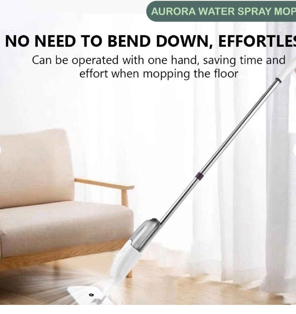 360 Rotating Spray Mop For Floor Cleaning